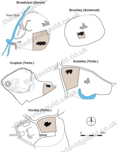 Reconstructions of early medieval lordly centres