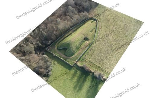 3D model of Belas Knap long barrow, Gloucestershire
